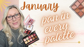 PAN IN EVERY PALETTE / EYESHADOW ROULETTE / PAN THOSE EYESHADOWS - January 2025