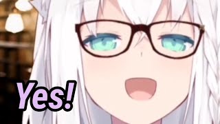 Fubuki finally got her very own eyeglasses