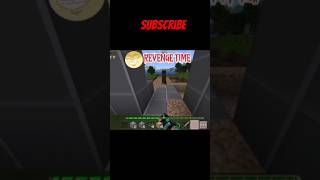 Minecraft but Revenge from creeper ☠️🤣🤣 #funny #memes #minecraft #shorts