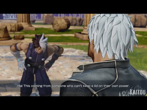 Nameless and K' DISS Each Other | King of Fighters XV #KoFXV