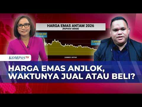 ANJLOK! Harga Emas Terus Turun, Analis Blak-blakan Soal Peluang Jual atau Beli hingga Akhir 2026?
