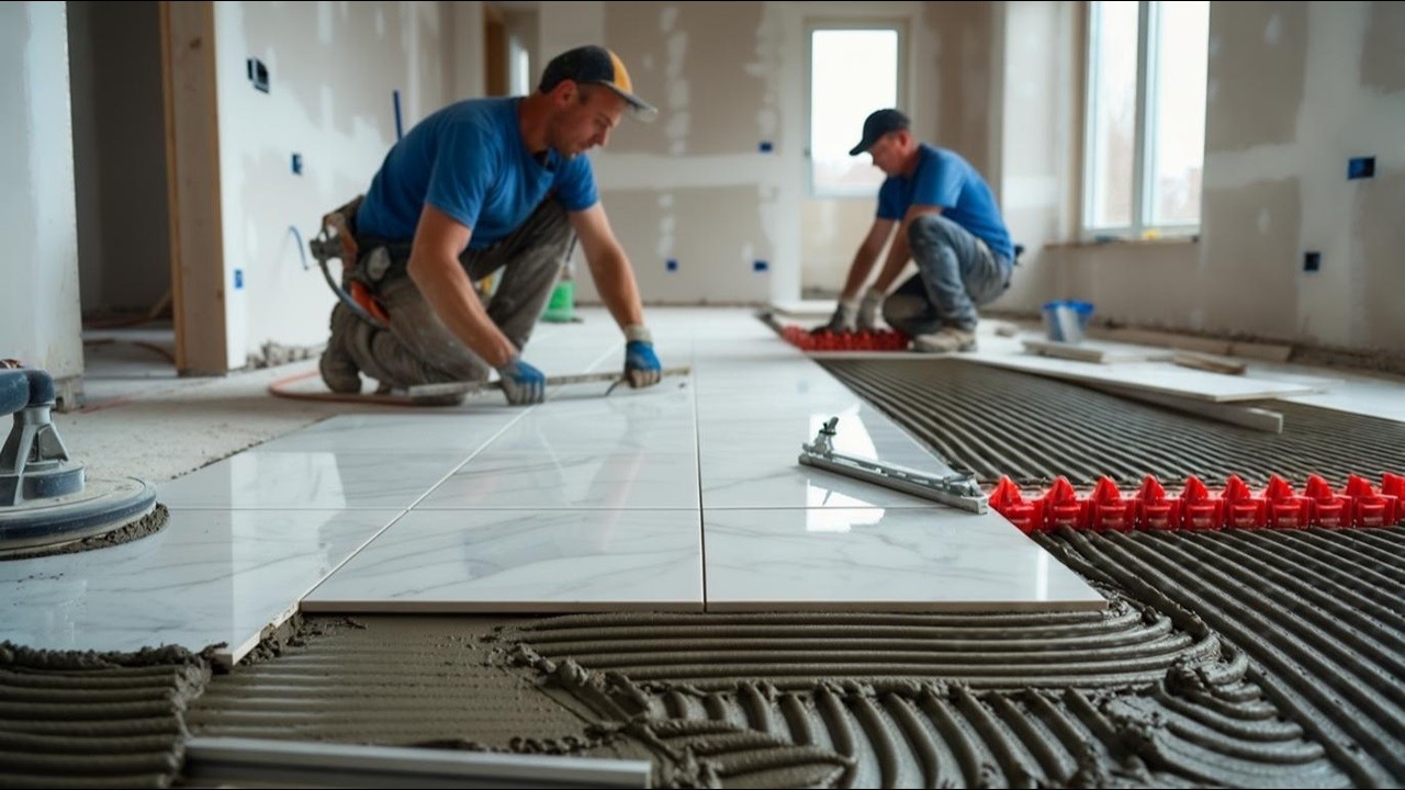 Guide to Installing Large Format Ceramic Tiles | How to Use Tile Leveling Clips Correctly