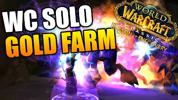 SOLO Wailing Caverns Gold Farm | Best Gold Farm in Season of Discovery Phase 1