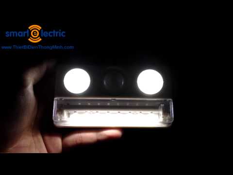 Video Đèn leb cảm ứng L1137 - Tự động bật sáng đèn khi có... - youtube