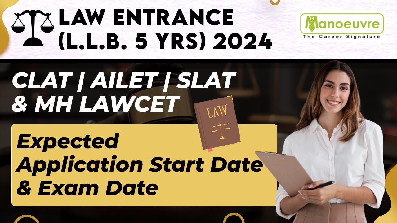 L L B 5 Years 2024 Entrance CLAT MH LAWCET AILET SLAT L L B 5 Years 2024 Entrance CLAT MH LAWCET AILET SLAT