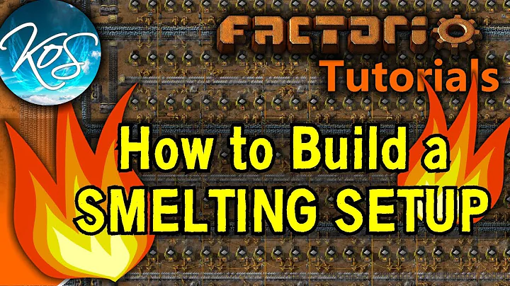 Factorio: HOW TO BUILD A SMELTING SETUP - Tutorial, guide - DayDayNews
