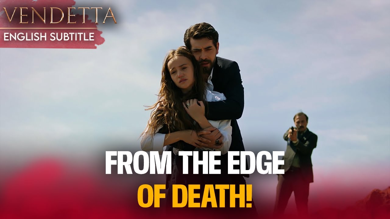 Baran Saved Dilan from the Edge of the Cliff! | Vendetta English Subtitles | Kan Cicekleri