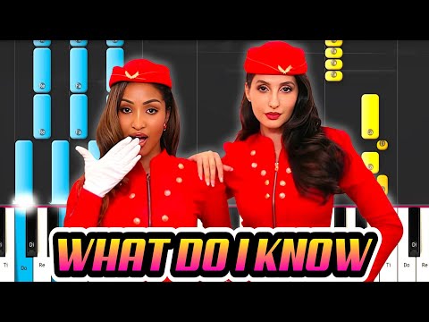What Do I Know (Just A Girl) - Nora Fatehi ft. Shenseea 