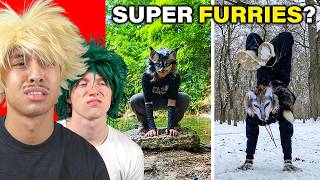 MHA Voice Actors React to THERIAN CRINGE...