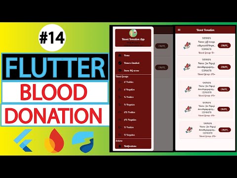 Flutter Blood Donation App with Firebase #14 - Fetching Emailed Users From Firebase