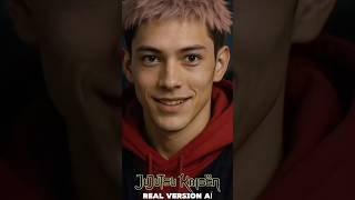 JUJUTSU KAISEN IN REAL VERSION AI - PART 1 😱  #livingcartoon #reallife #jujutsukaisen