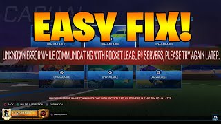 Why Rocket League Servers Is Down Log in? (How to fix Rocket League Update Servers Down Offline!)