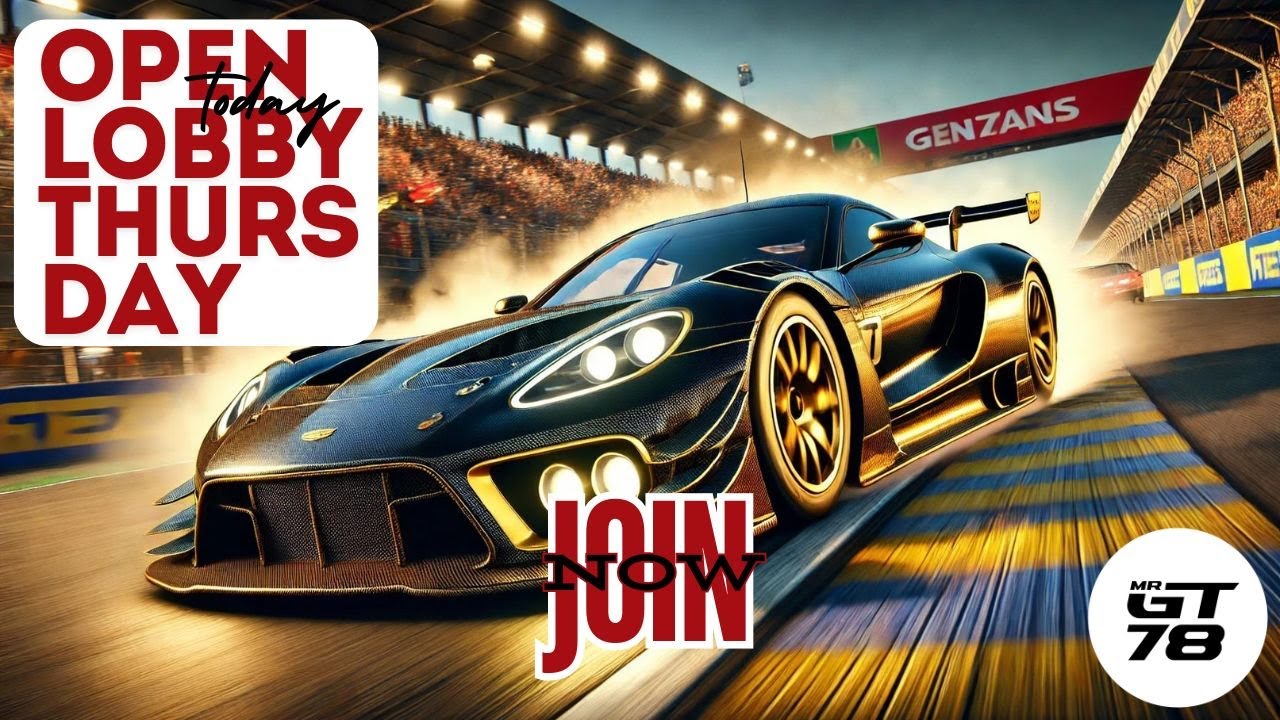 🔴 LIVE | Open Lobbies on GT7 with Mr. GT78