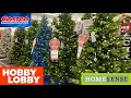 HOBBY LOBBY COSTCO HOME SENSE CHRISTMAS DECORATIONS DECOR SHOP WITH ME SHOPPING STORE WALK THROUGH