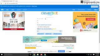 CLEVERBOT IS NOT SO CLEVER HAHA