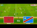 MOROCCO vs DR CONGO | Africa Cup of Nations | PES 2021 Full Match All Goals | Gameplay PC