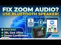 How To Use Bluetooth Speaker In Zoom Meeting
