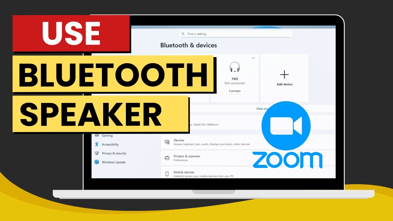 How To Use Bluetooth Speaker In Zoom Meeting – Easy & Fast Guide