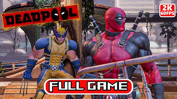 Deadpool Full Game Walkthrough No Commentary [2K 60FPS PC]
