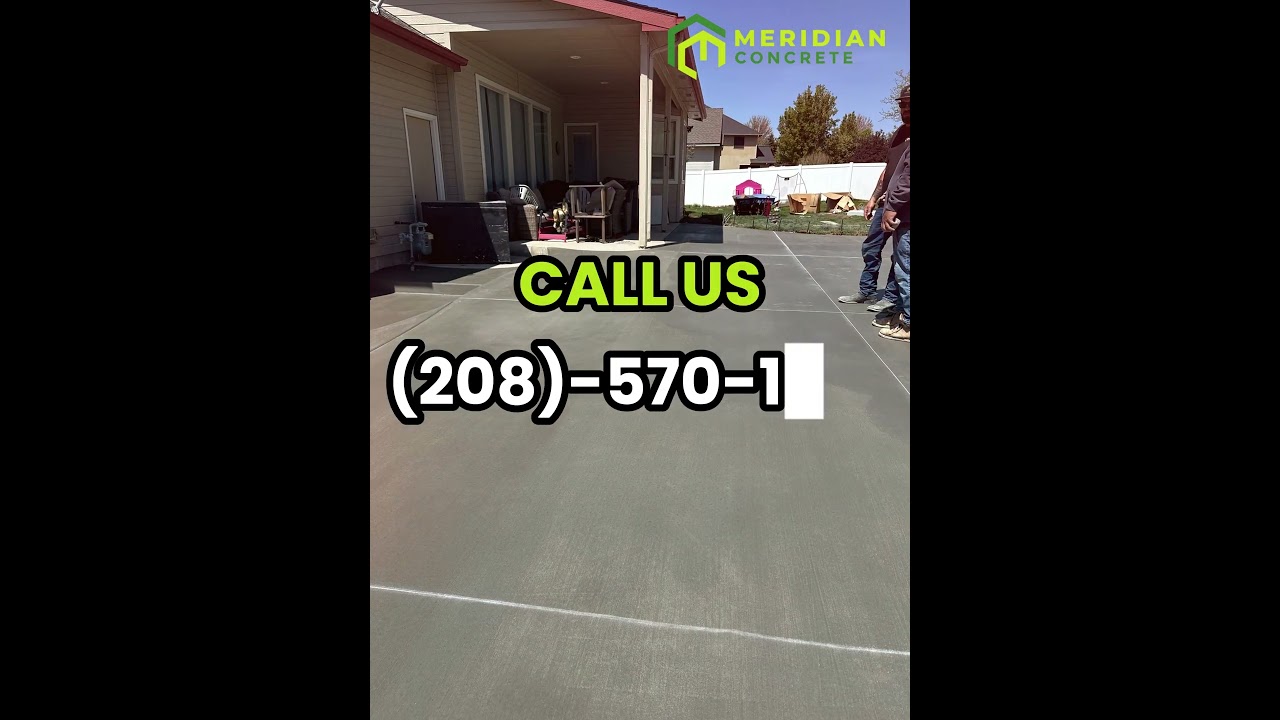 💥 Concrete. Clean. Crafted. Meridian. 🧱