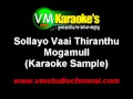Tamil karaoke sollayo vaai thiranthu  mogamull