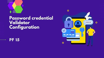 Password Credential Validator configuration | PingFederate Complete course | PF 15