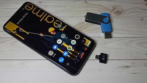 How to Connect PEN DRIVE to REALME C12 and Transfer IMAGES, VIDEO, AUDIO & any File