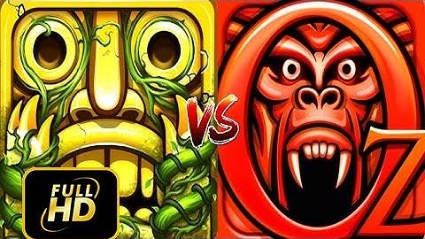 Temple Run 2 Lost Jungle Vs Temple Run OZ Unlimited Run Android Gameplay Video[Temple Run]