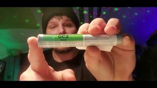 GC2 (Green Crack 2)  Preroll by SunMed Growers and Illuminati glass