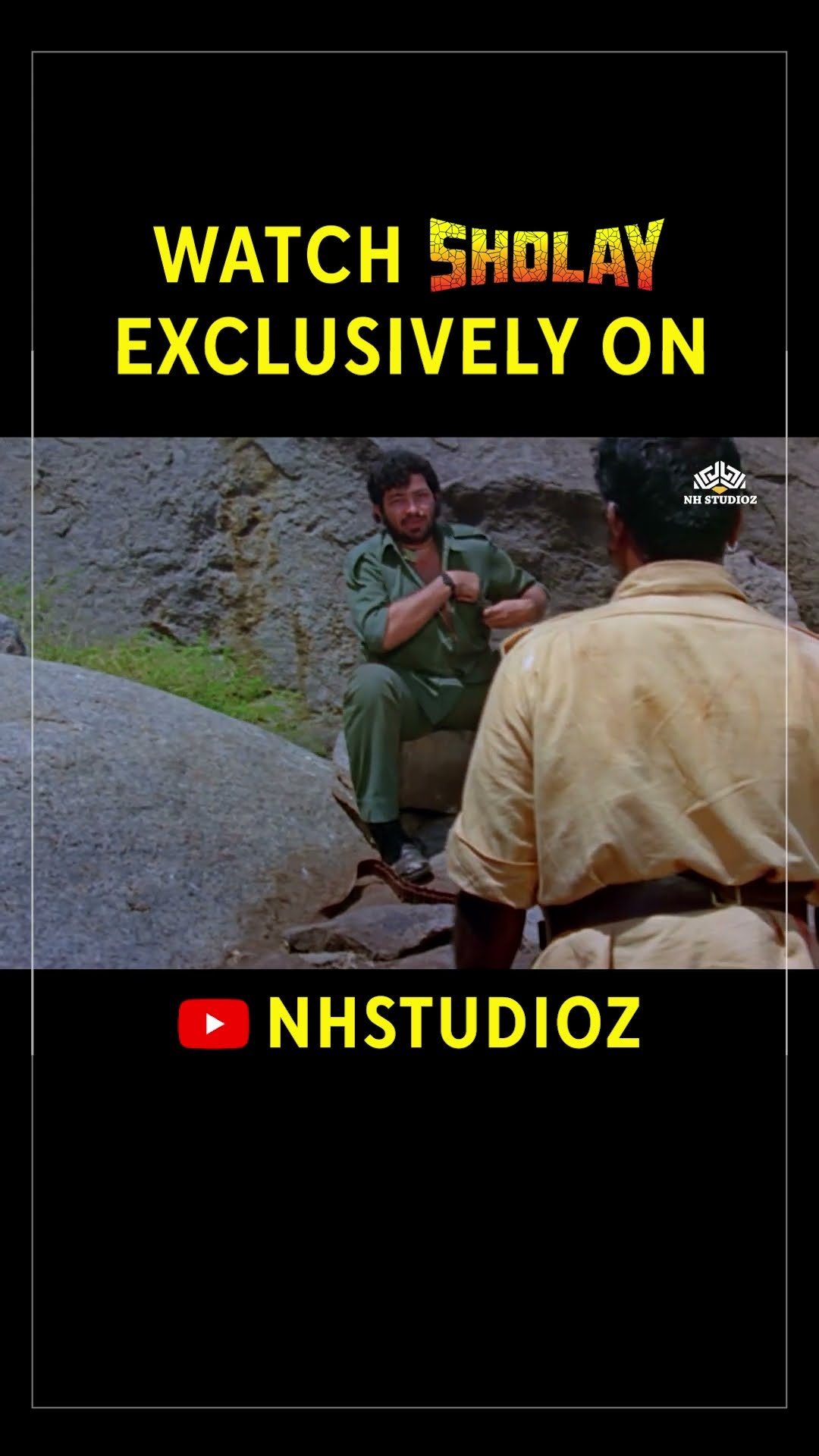 #SHOLAY Full Movie #OutNow | Exclusively @nhstudioz | #amitabhbachchan #dharmendra #shorts