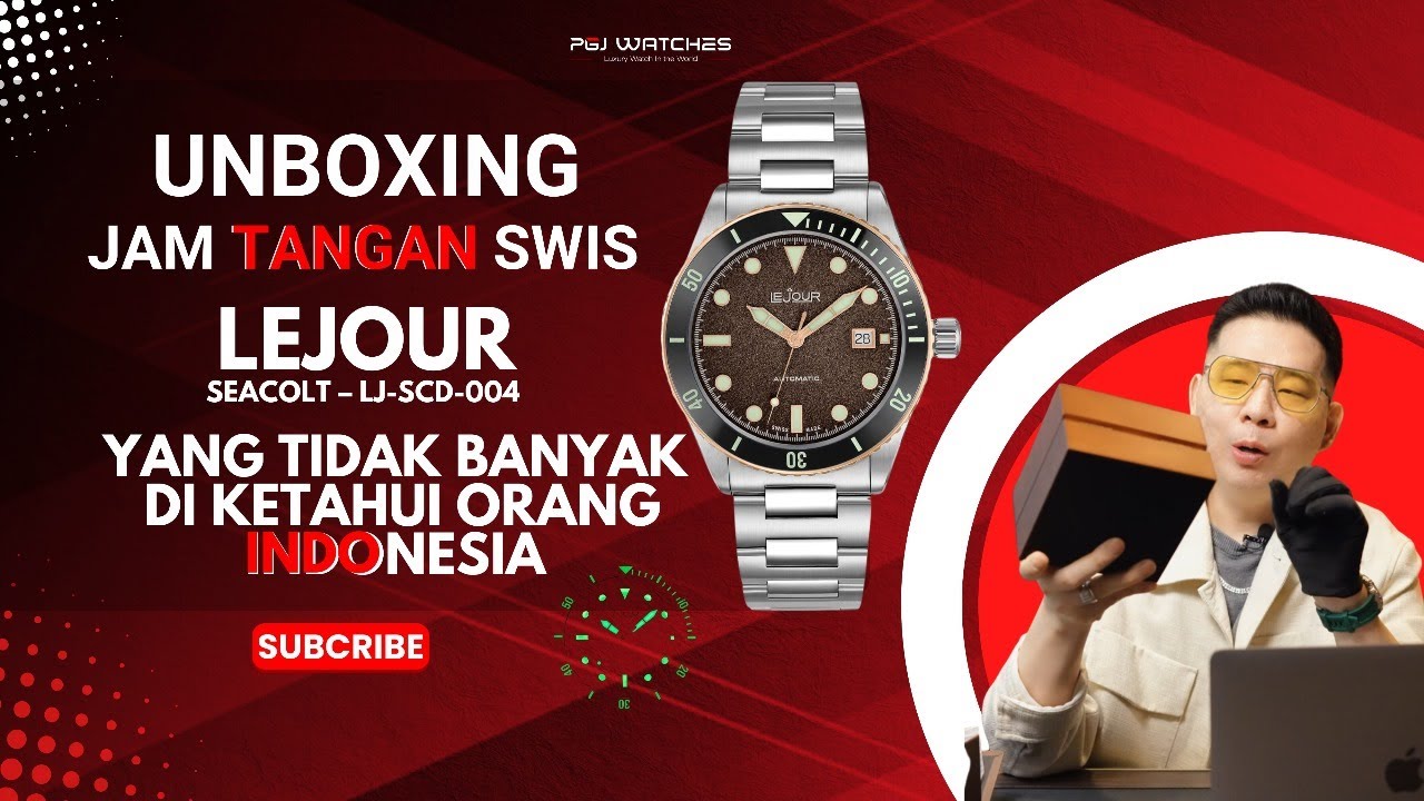 Le Jour Seacolt: Jam Tangan Diver Mewah dengan Desain Klasik dan Performa Tangguh!