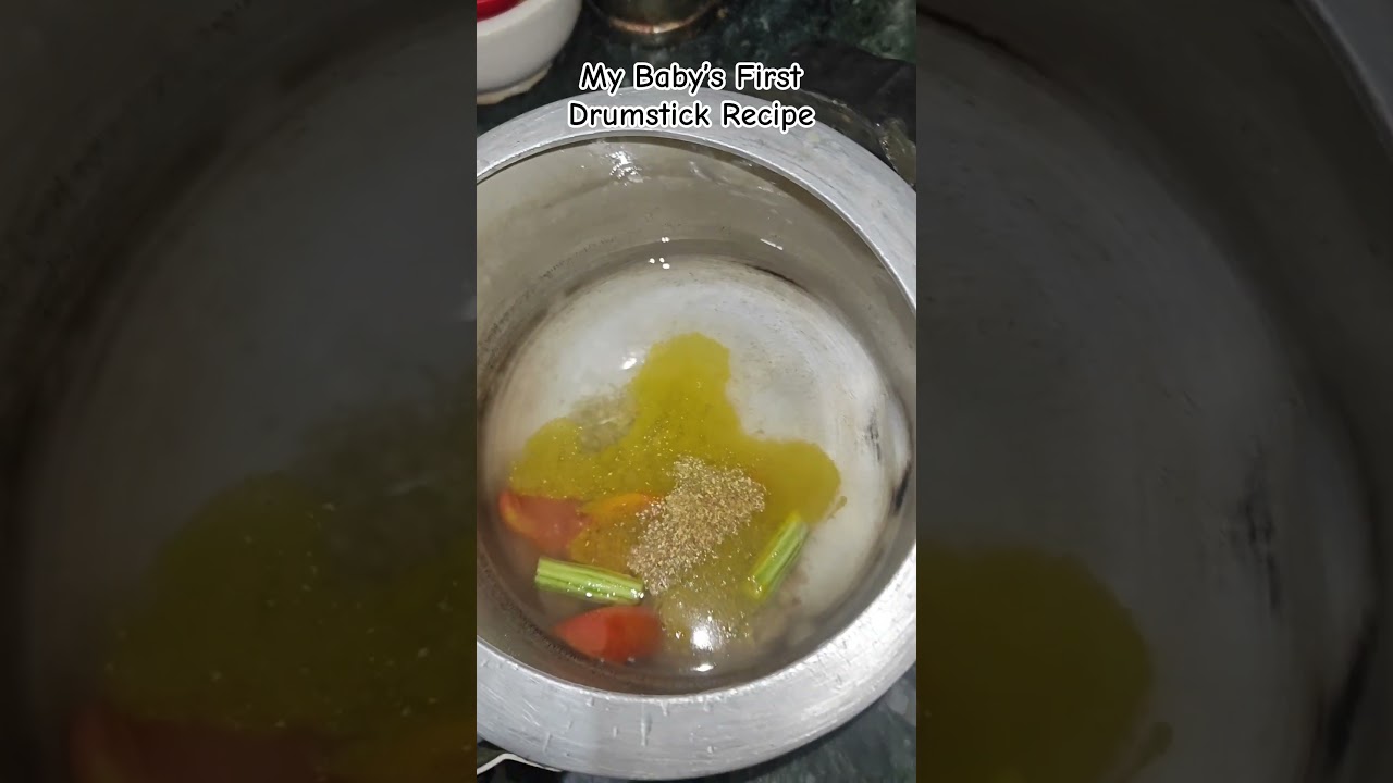 My Baby’s First Drumstick Delight! 🌱👶 | Easy Toddler Recipe 