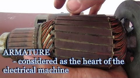 PARTS OF DC ROTATING ELECTRICAL MACHINES (explained in TAGALOG)