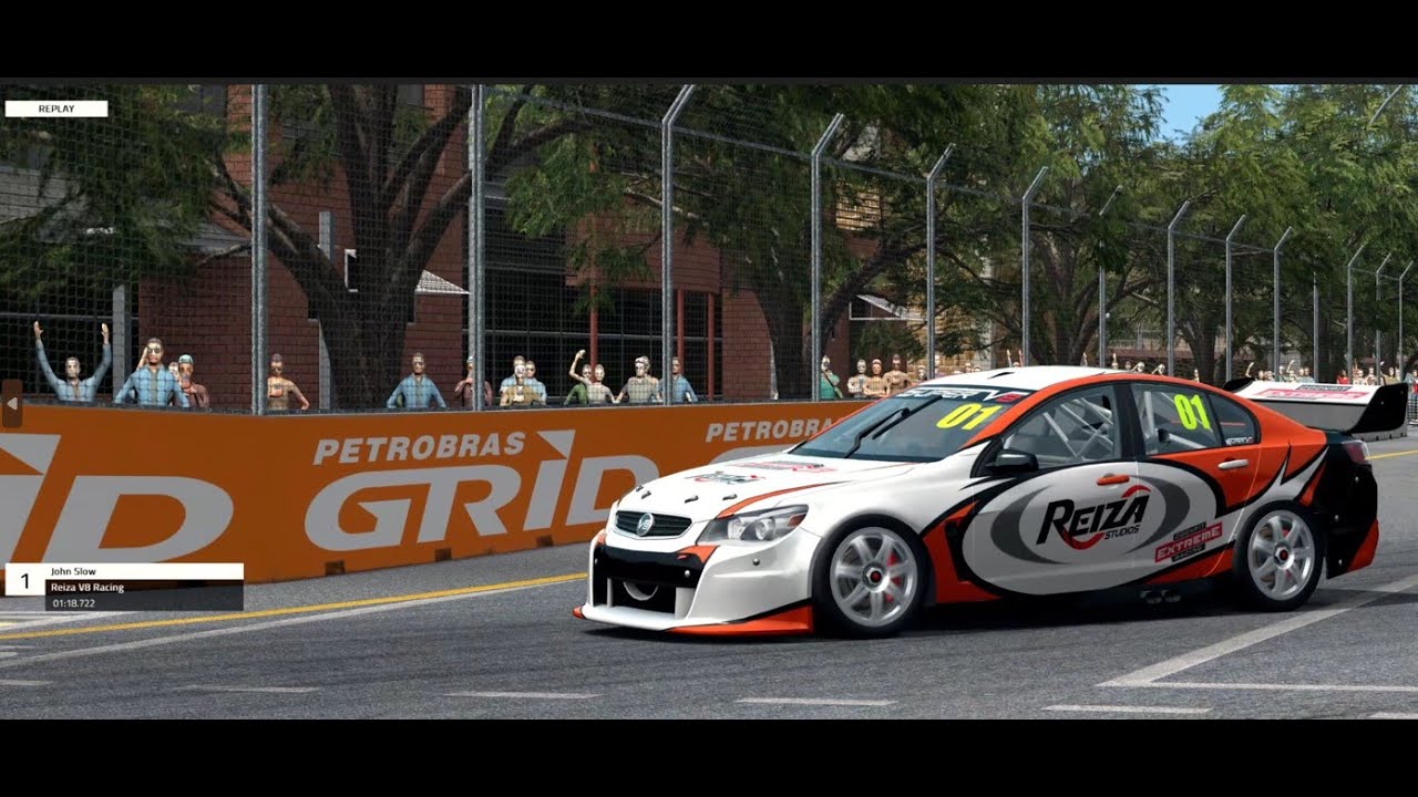 Going just a little bit faster - Automobilista 1 - SuperV8 - Adelaide Clipsal 500 - 
