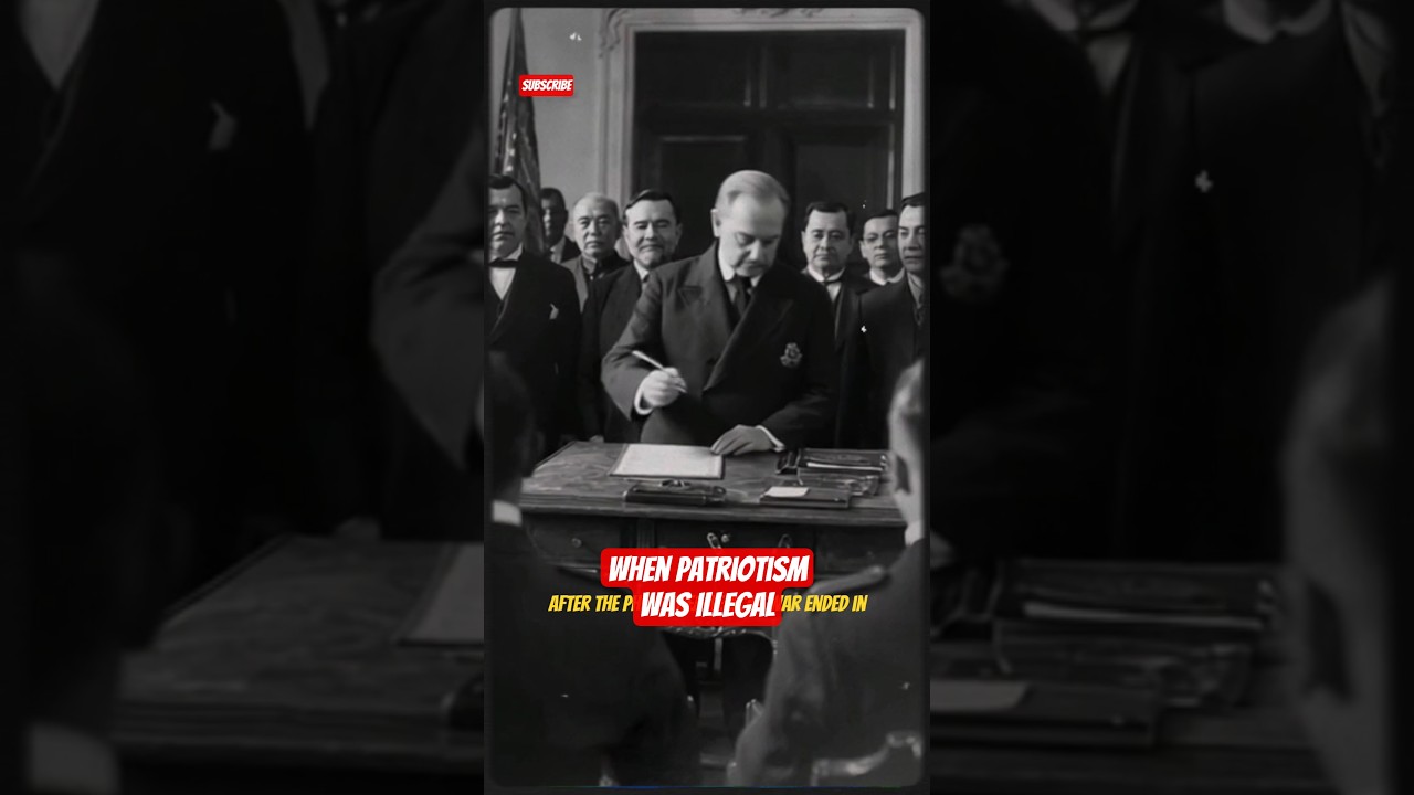 When Patriotism Was a Crime: The Anti-Sedition Law of 1901