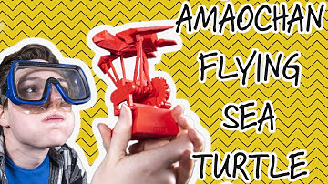 Today I 3D Printed an Amaochan Flying Turtle