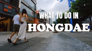 🇰🇷 WHAT TO DO IN HONGDAE, SEOUL | Street Food, Cafes, Photobooth, Dating Vlog | WALK&SEE