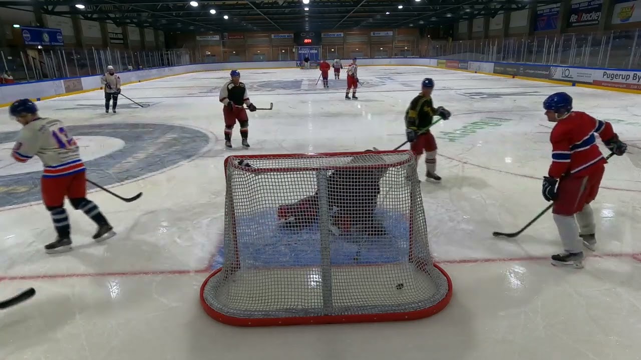 The nuts and head felt the love from the puck today at practice