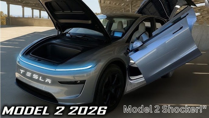 Tesla Model 2 Official 2025 Update: Q2 Production Plan Shocks America - YouTube