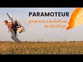 Paramoteur ep 2  premires simulations de dcollage  chambly oise adventure parisnord