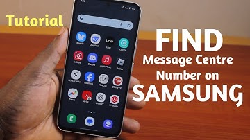 How to Find Message Center Number in Samsung