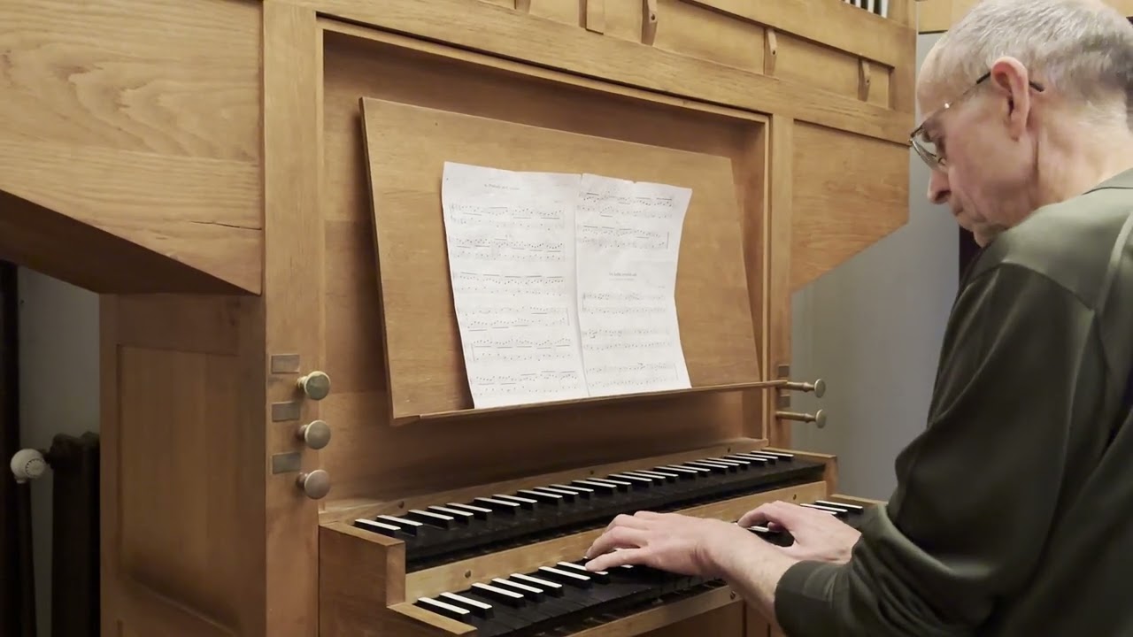 Muziekacademie Schaarbeek: Orgelklas - Prelude in c [BWV 934] (J.S. Bach)