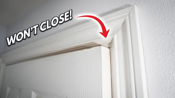 How To Fix A Sagging And Rubbing Door That Won't Close! 5 Tips & Tricks That Works! DIY Tutorial! - DayDayNews