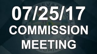 07/25/17 - Brevard County Commission Meeting Wealth