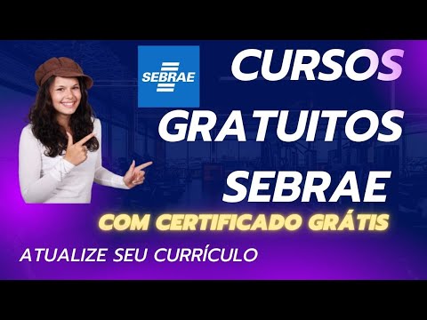 CURSOS ONLINE E GRATUITOS do SEBRAE