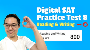 [Solved Live] Digital SAT Reading & Writing, Practice Test 8