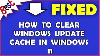 how to clear windows update cache in windows 11