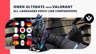 Omen - Ultimate Voice Lines - All Languages Valorant