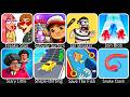Freaky Stan,Spranky Survival,Jail Breaker Sneak Out,Join Blob Clash,Snake Clash,Punish Him,Car Race