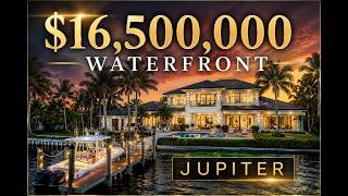 $16,500,000 Waterfront Home Tour | 18714 Rio Vista Dr, Jupiter, FL $16,500,000 Waterfront Home Tour | 18714 Rio Vista Dr, Jupiter, FL